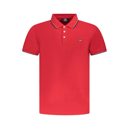 Polo en coton rouge de la Norvège, 1963
