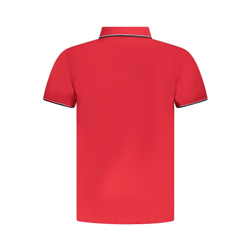 Norway 1963 Red Cotton Polo Shirt - Stylish & Comfortable