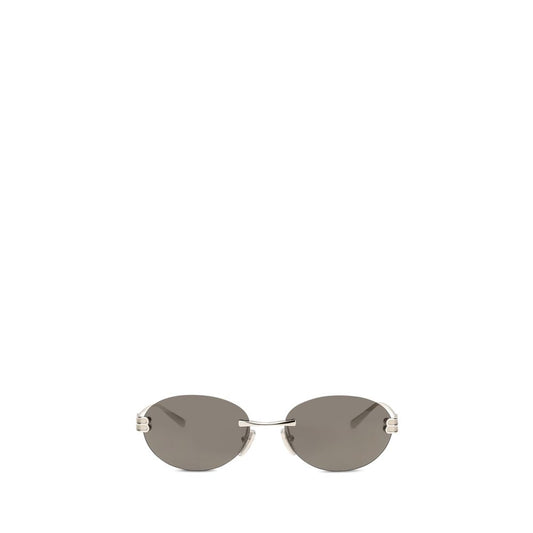 Balenciaga Gossip Silver Metal Sunglasses