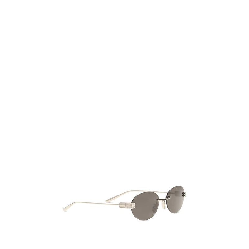Balenciaga Gossip Silver Metal Sunglasses