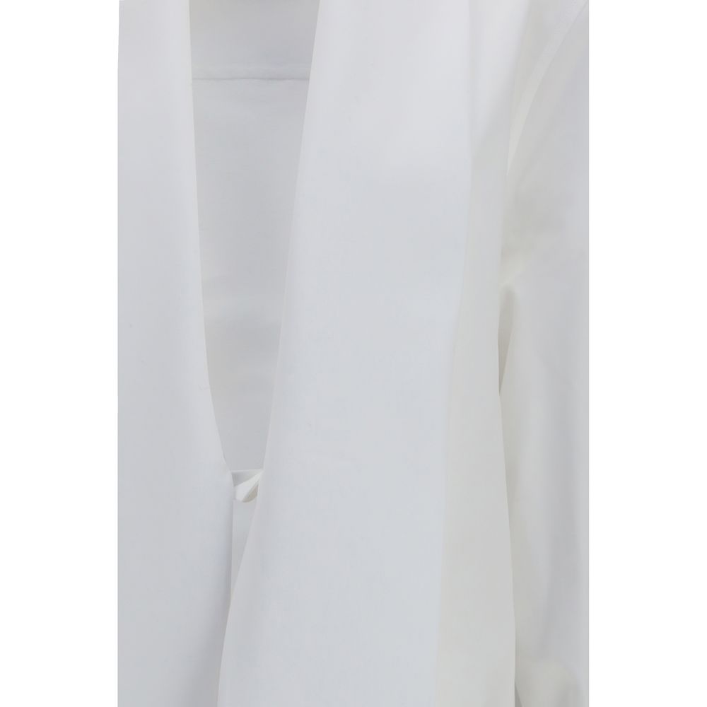Chemise habillée Saint Laurent en coton blanc