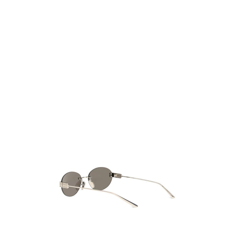 Balenciaga Gossip Silver Metal Sunglasses