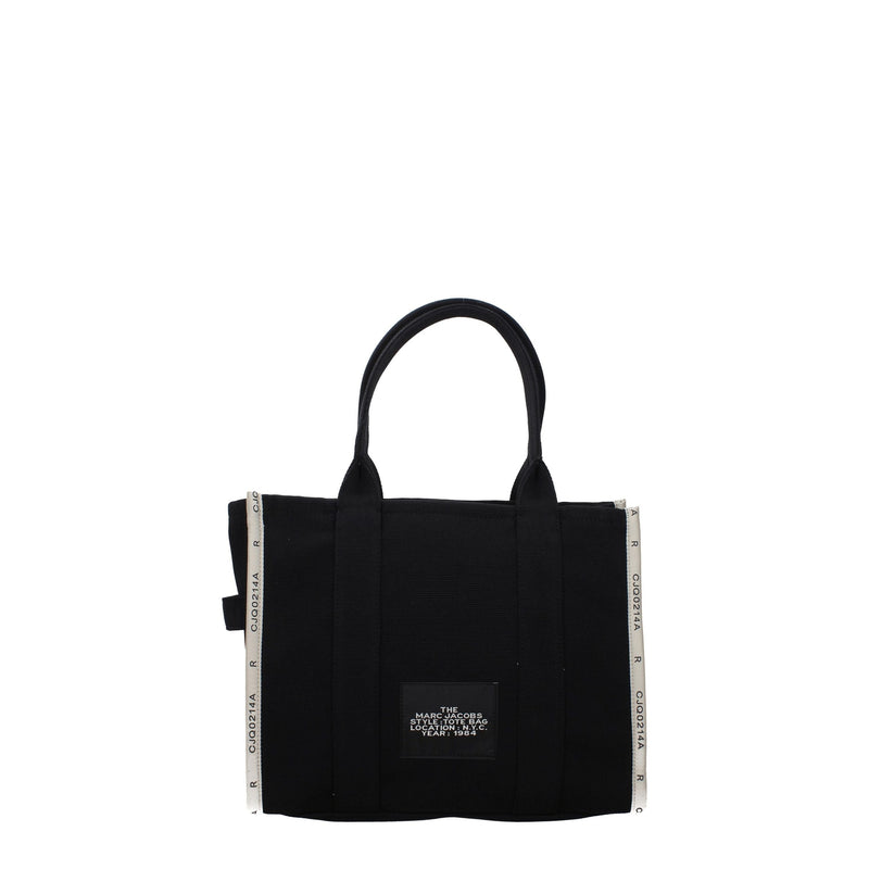 Sac à bandoulière en tissu noir Marc Jacobs