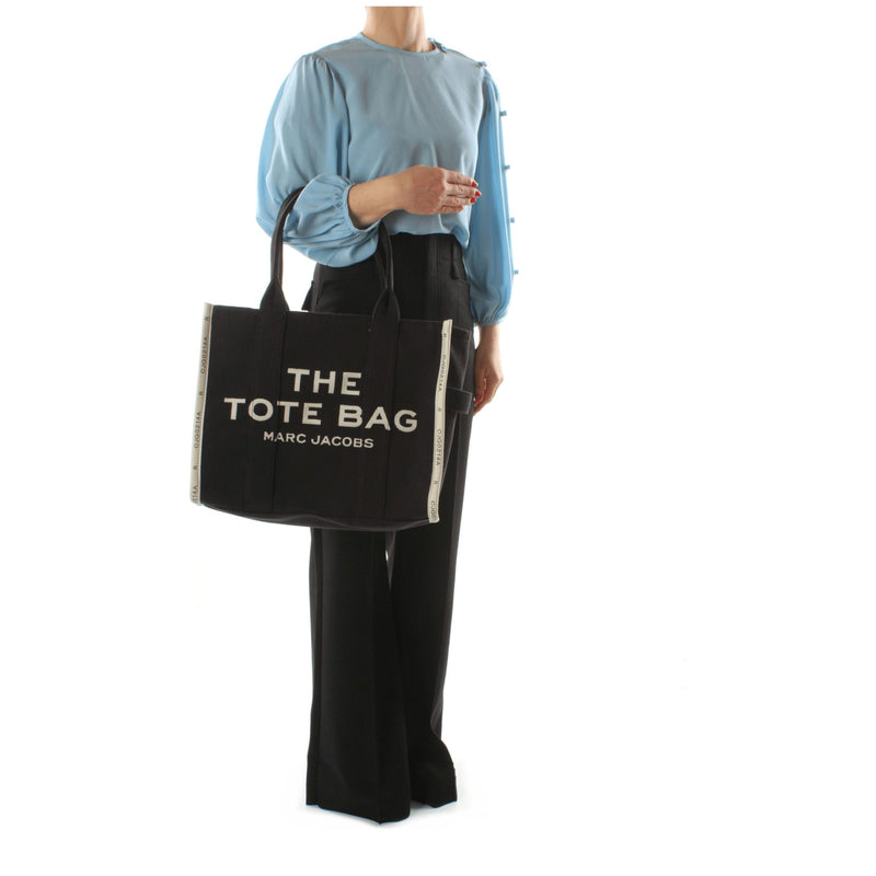 Sac à bandoulière en tissu noir Marc Jacobs