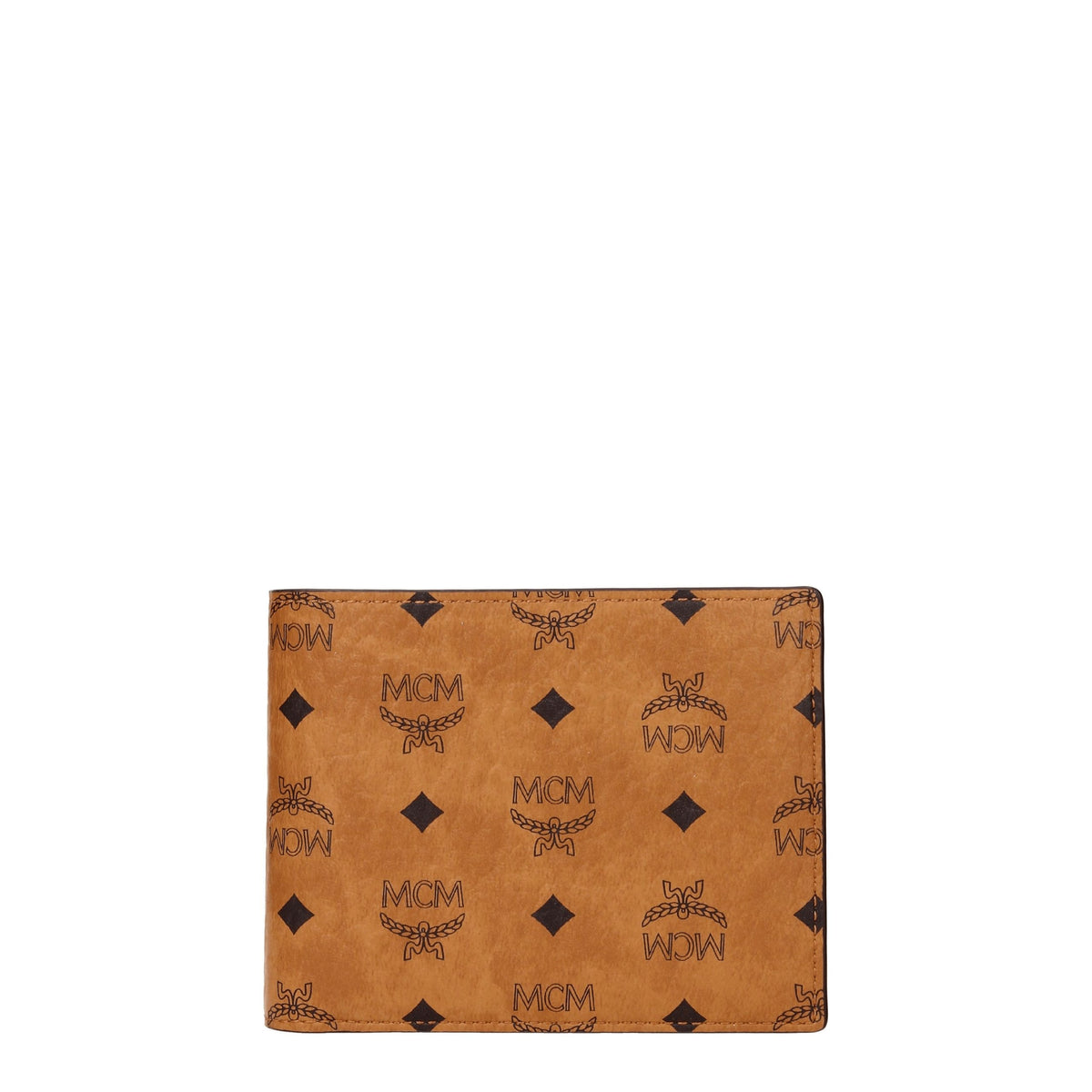 MCM Brown Fabric Wallet - Stylish and Functional Accessory