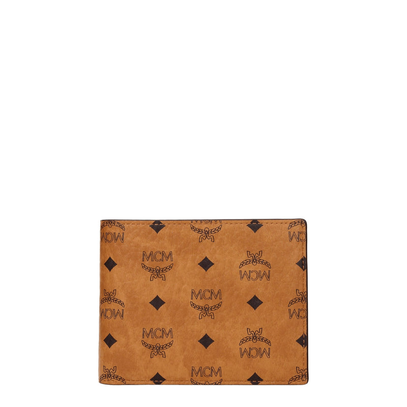 MCM Brown Fabric Wallet - Stylish and Functional Accessory