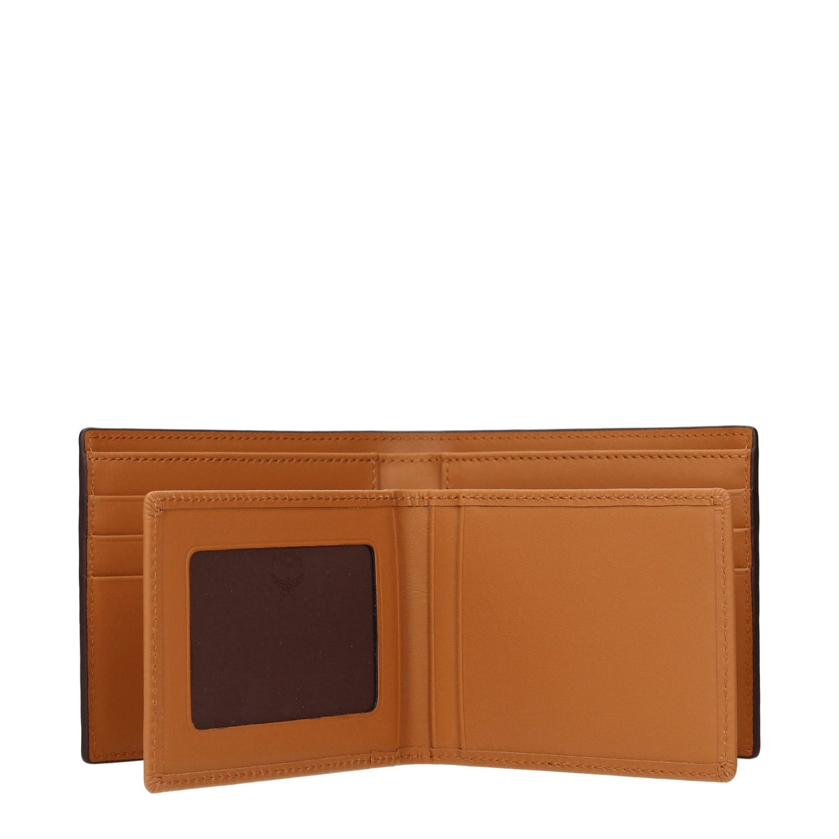 MCM Brown Fabric Wallet - Stylish and Functional Accessory