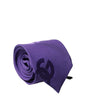 Dolce & Gabbana Purple DG Logo Monogram Silk Adjustable Men Necktie Tie