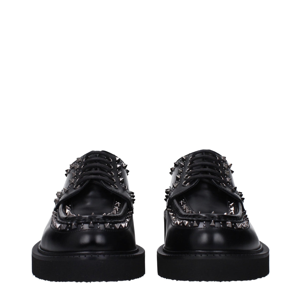 Valentino Garavani Oxfords en Cuir Noir - Élégance et Confort
