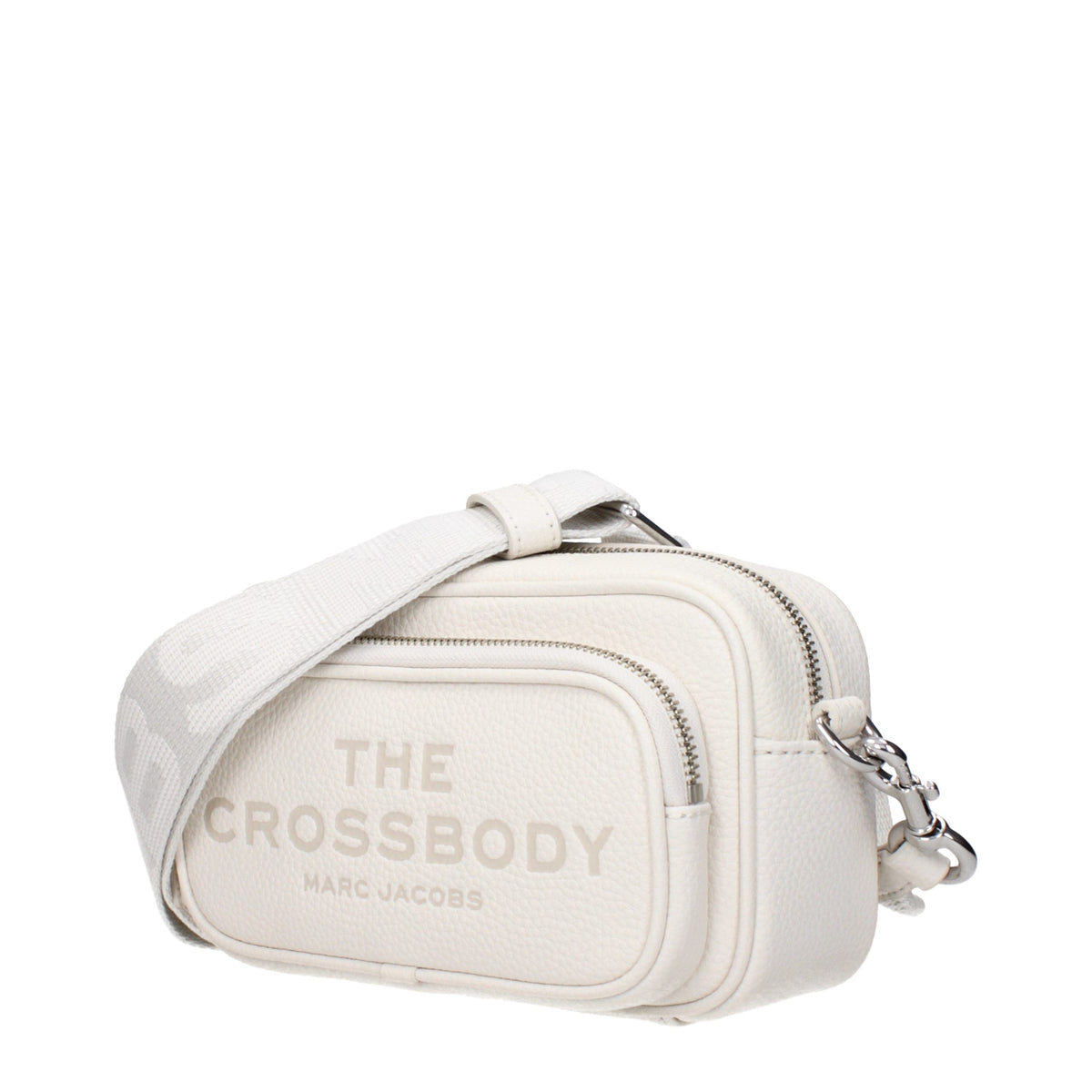 Sac à bandoulière en cuir blanc Marc Jacobs