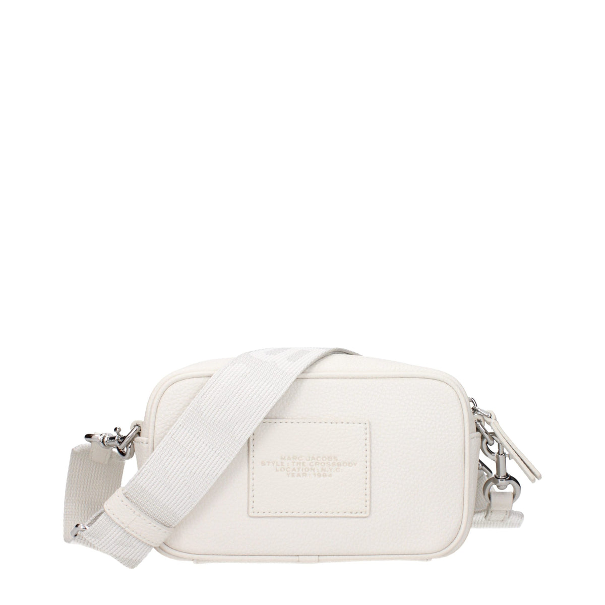 Sac à bandoulière en cuir blanc Marc Jacobs