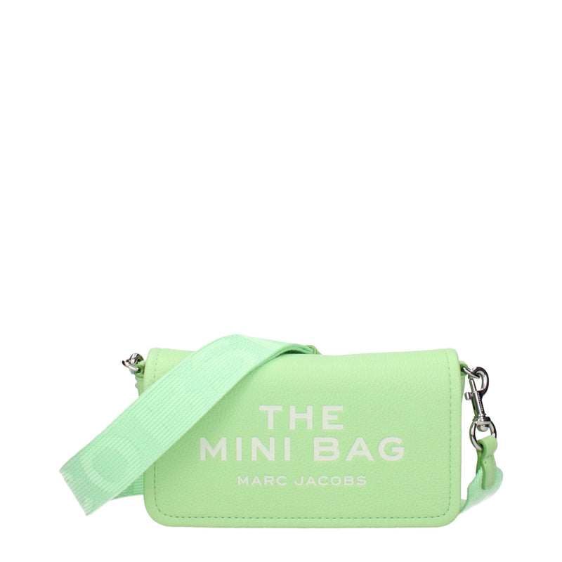 Marc Jacobs Green Leather Crossbody Bag - Stylish & Versatile