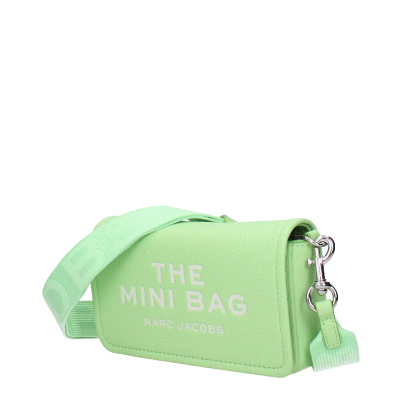Marc Jacobs Green Leather Crossbody Bag - Stylish & Versatile