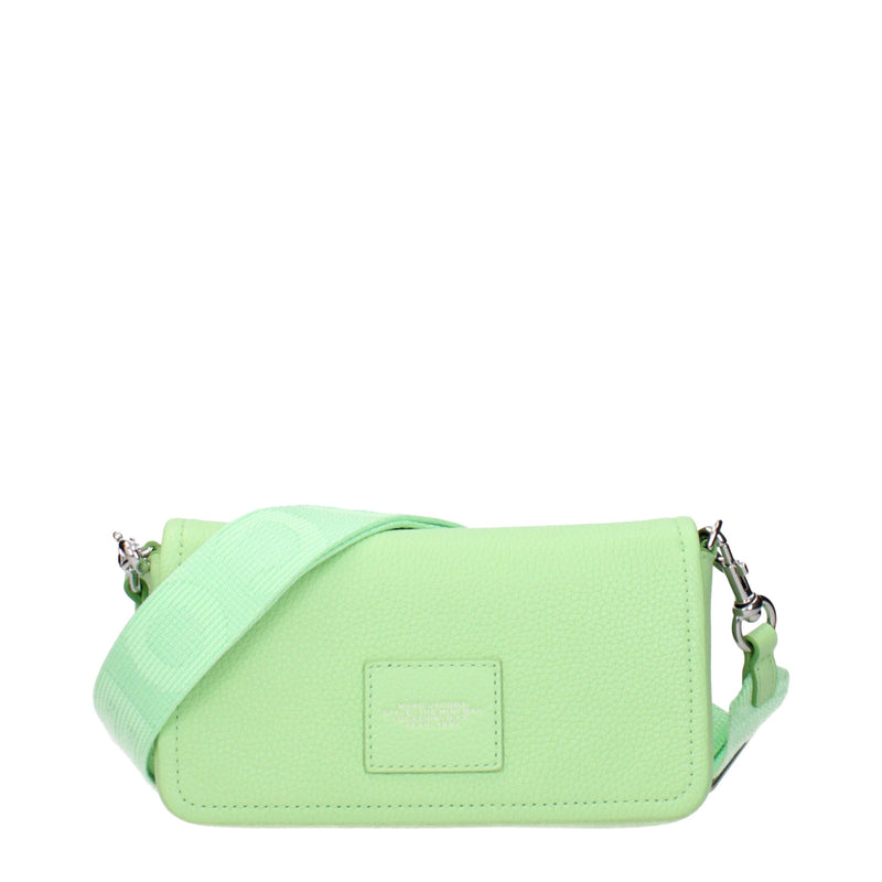 Marc Jacobs Green Leather Crossbody Bag - Stylish & Versatile