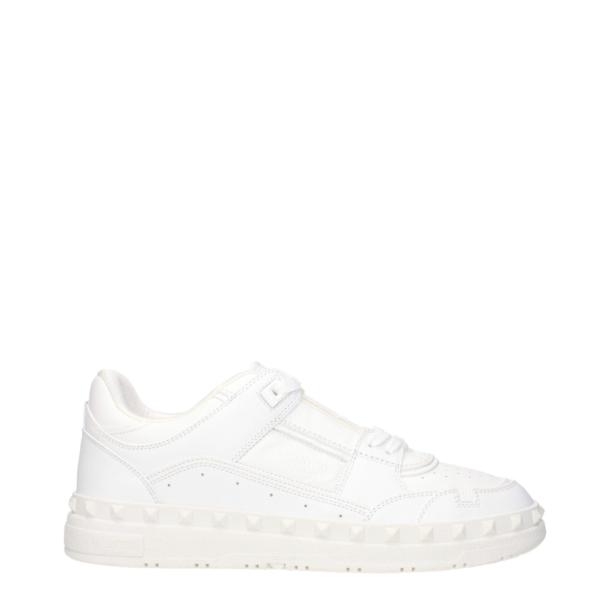 Valentino Garavani White Leather Sneakers for Men