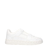Valentino Garavani White Leather Sneakers for Men