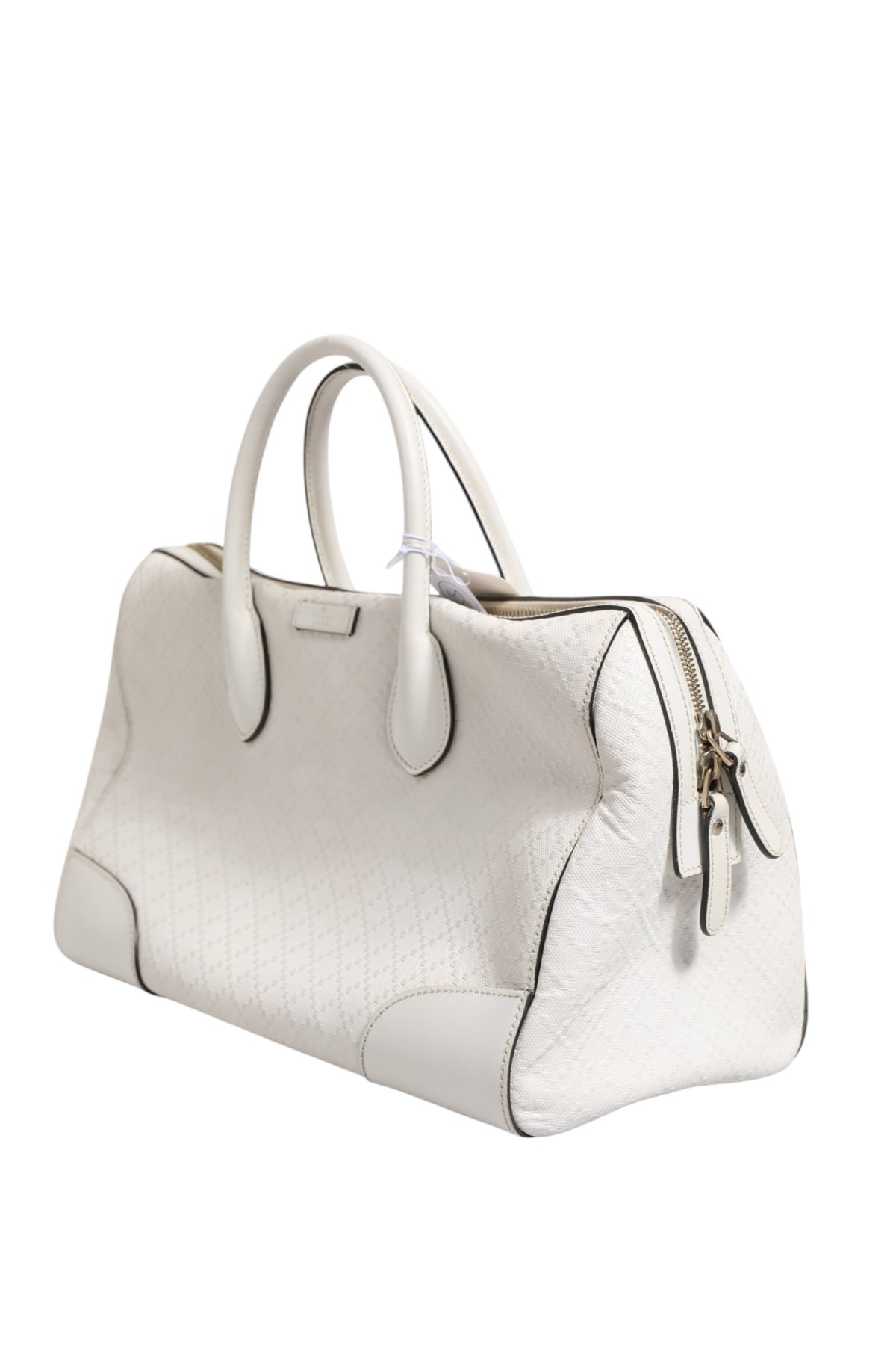 Sac Boston en cuir Diamante moyen Gucci