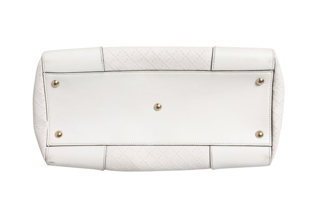 Sac Boston en cuir Diamante moyen Gucci