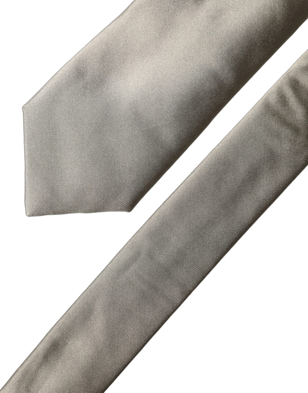 Dolce & Gabbana White Tattoo Floral Silk Adjustable Necktie