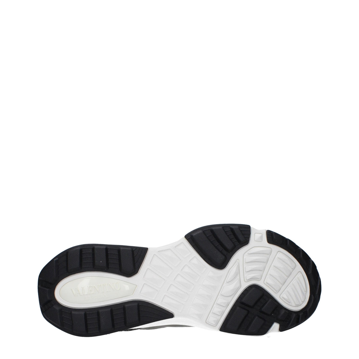 Valentino Garavani Gray Fabric Athletic Sneakers for Men