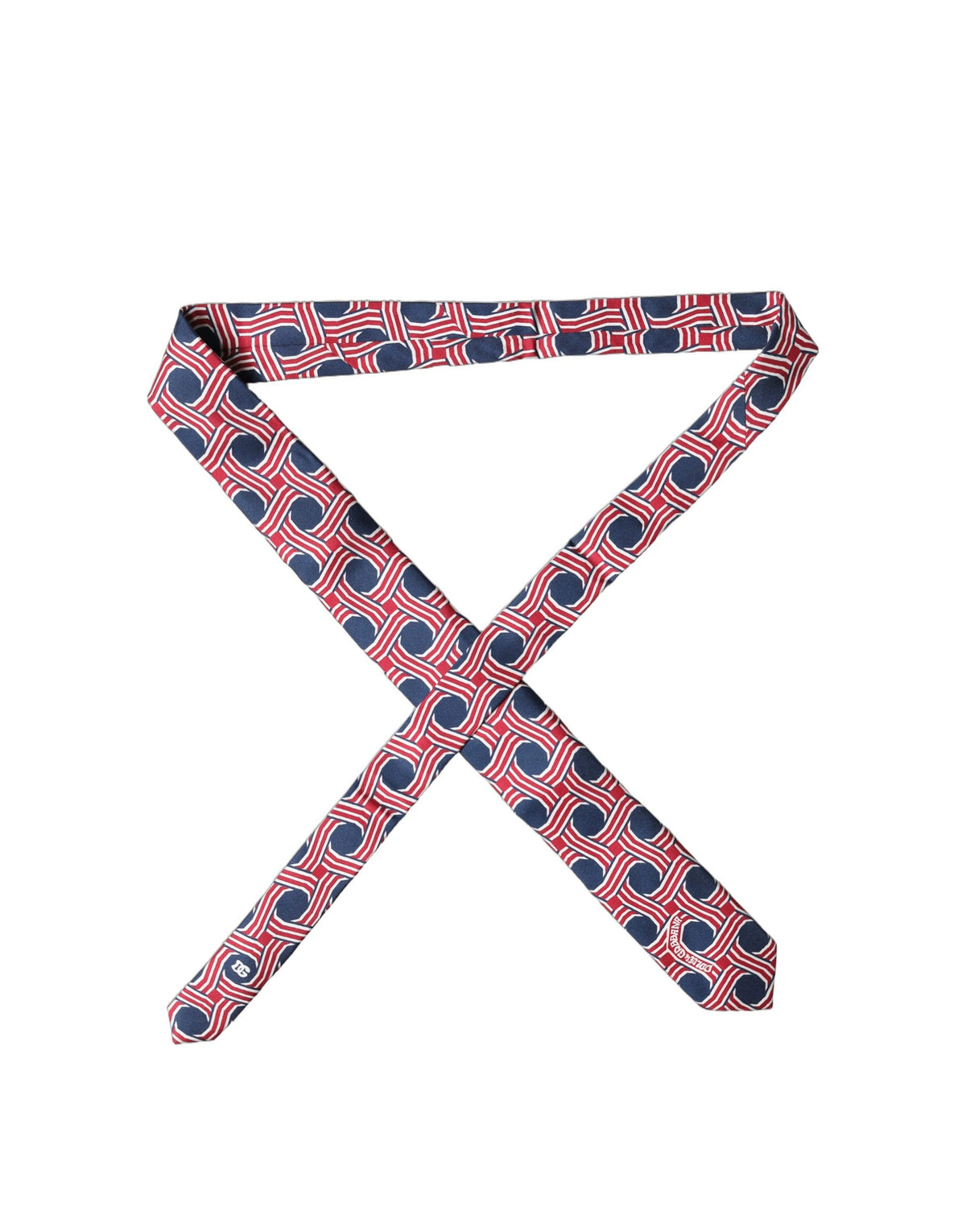 Cravate Homme Ajustable en Soie à Motif Multicolore Dolce & Gabbana
