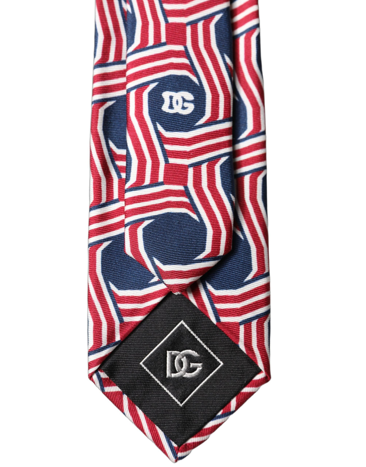 Cravate Homme Ajustable en Soie à Motif Multicolore Dolce & Gabbana