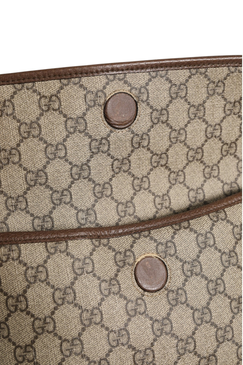Gucci Supreme Canvas Belt Bag - Brown