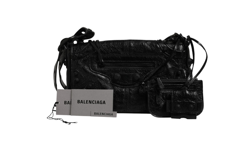 Balenciaga Le Cagole XS Flap Bag - Black