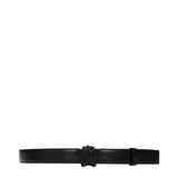 Ceinture en Cuir Noir Regular Versace