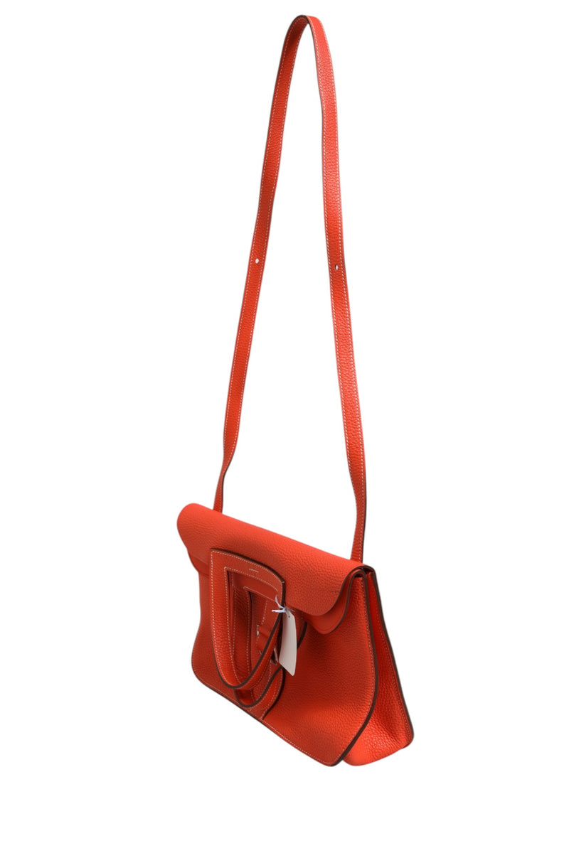 Hermès Rouge Casaque Clemence Halzan 31 avec Quincaillerie Palladium