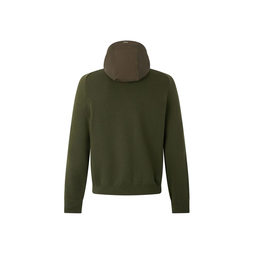 Herno Bicolor Cotton Shell Jacket for Men