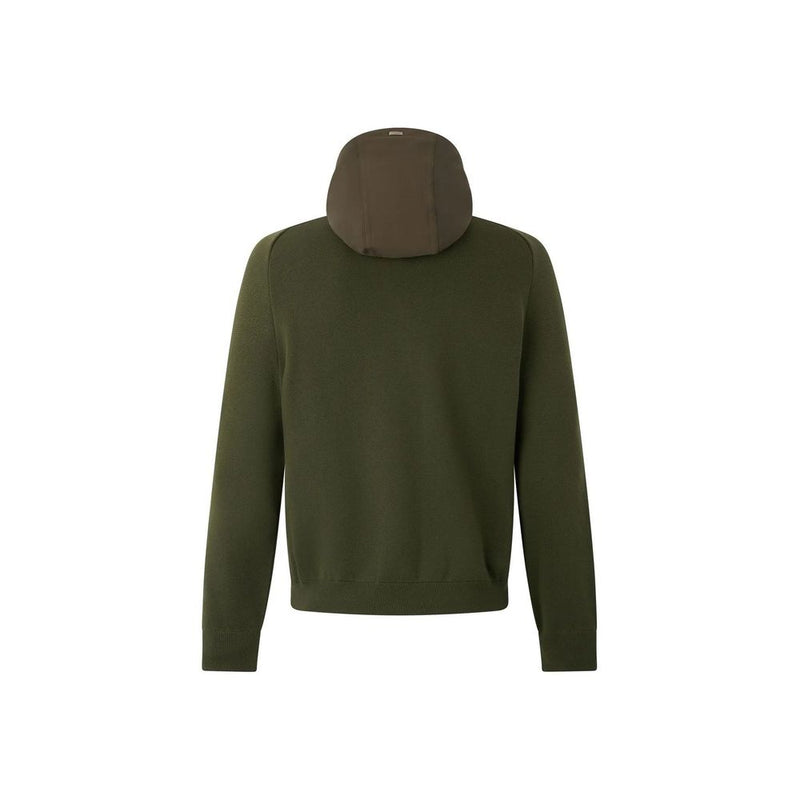 Herno Bicolor Cotton Shell Jacket for Men