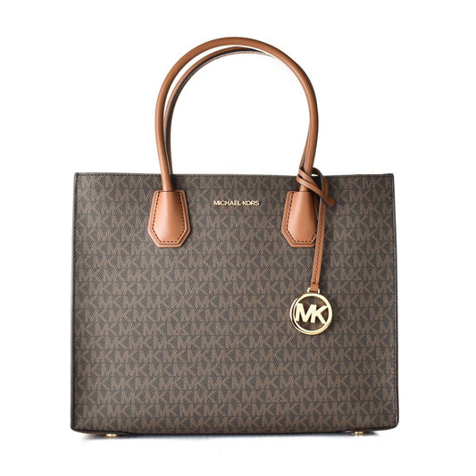 Michael Kors Brown Leather Shoulder Bag 35T2GM9S3BB