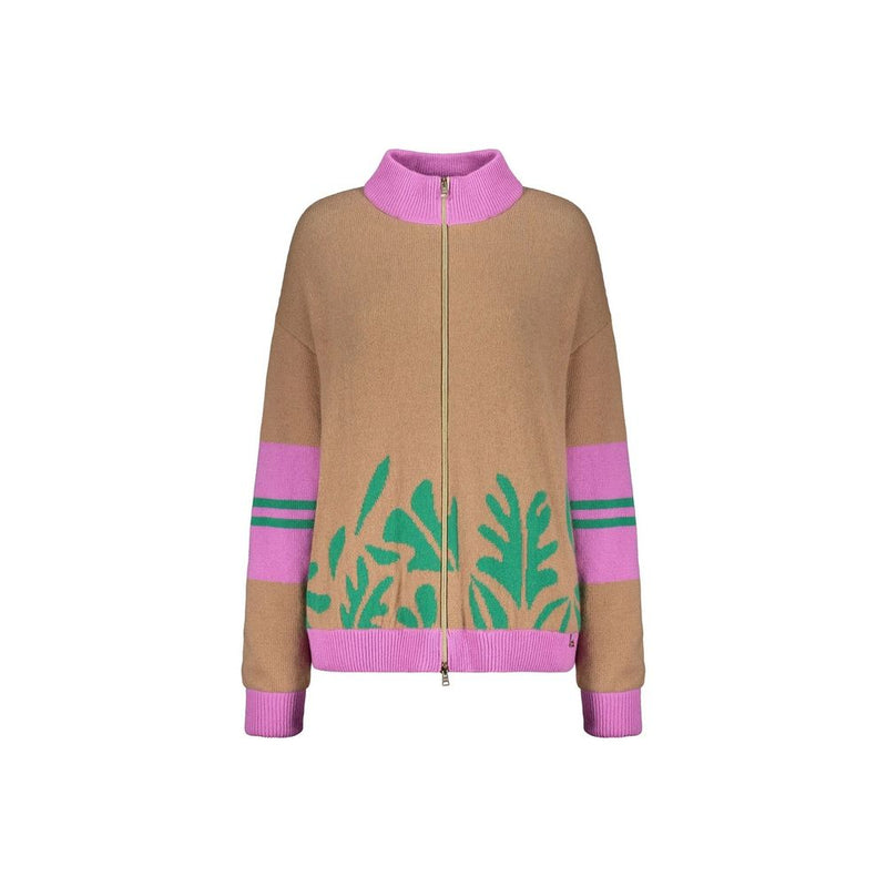 Herno Brown Cashmere Cardigan for Women