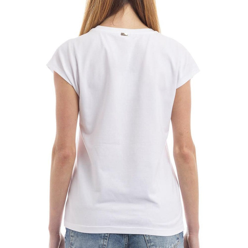 Herno White Cotton T-Shirt for Women