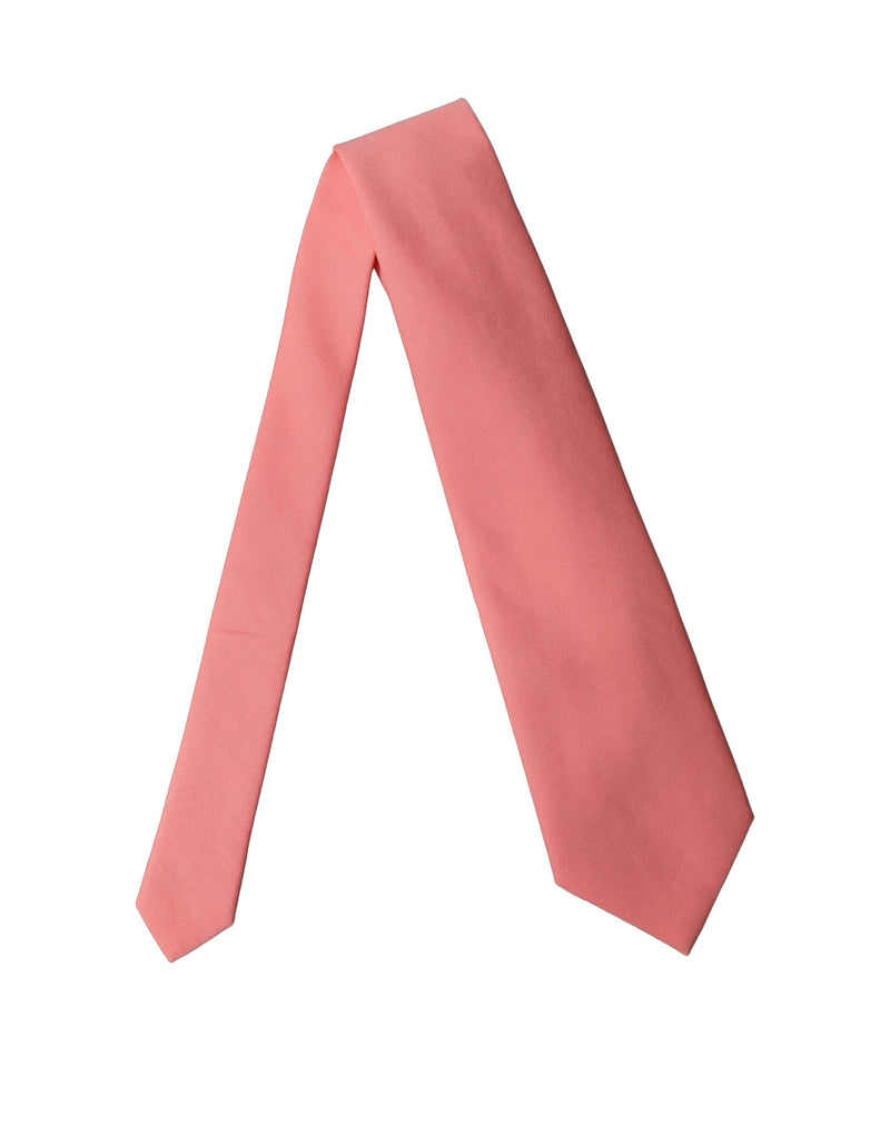 Dolce & Gabbana Coral Pink Adjustable Women’s Necktie