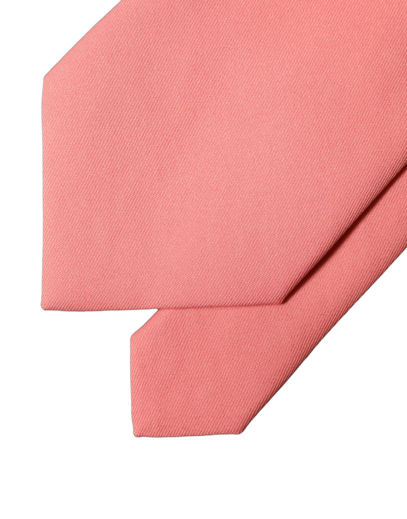 Dolce & Gabbana Coral Pink Adjustable Women’s Necktie