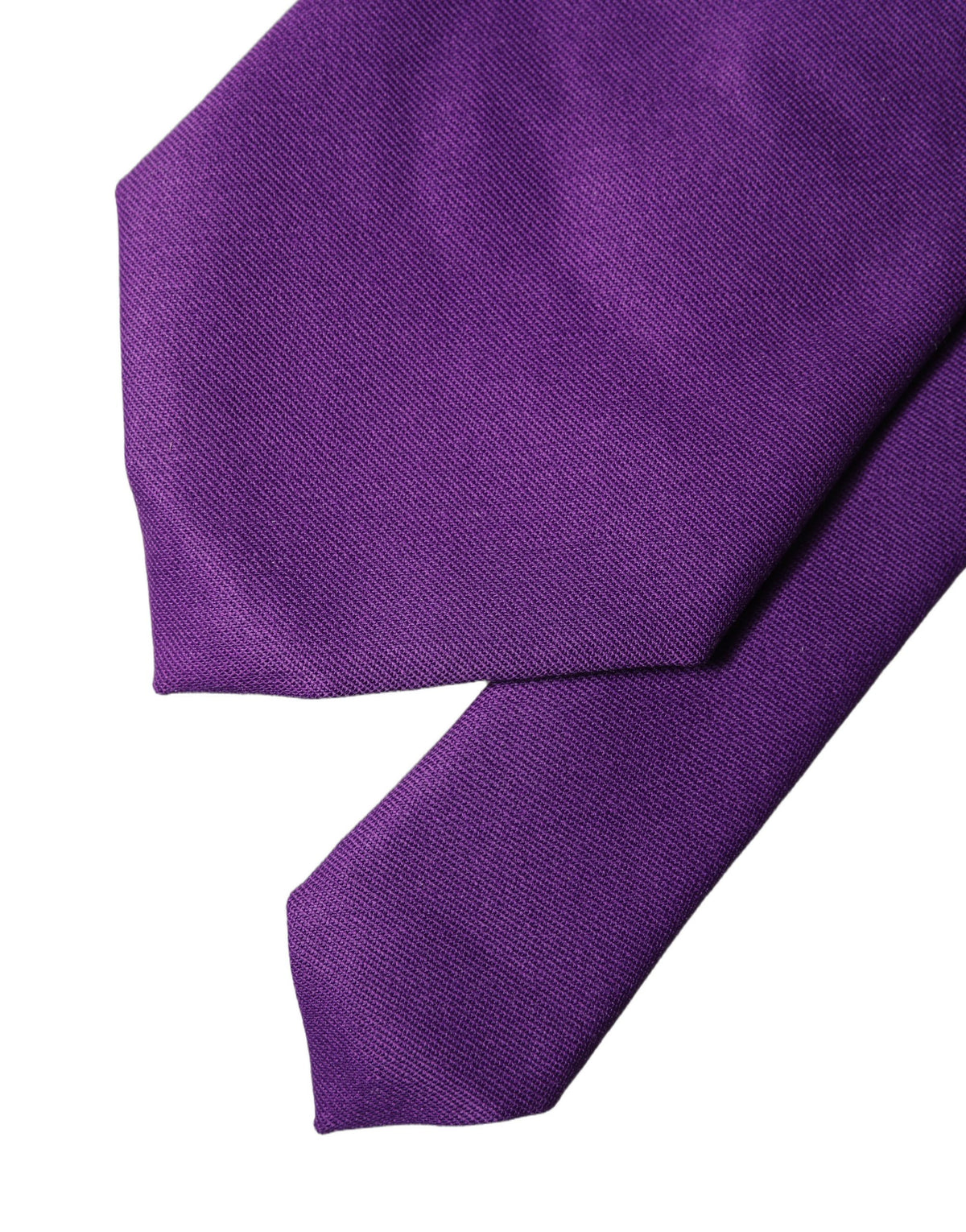 Dolce & Gabbana Purple Adjustable Women Necktie