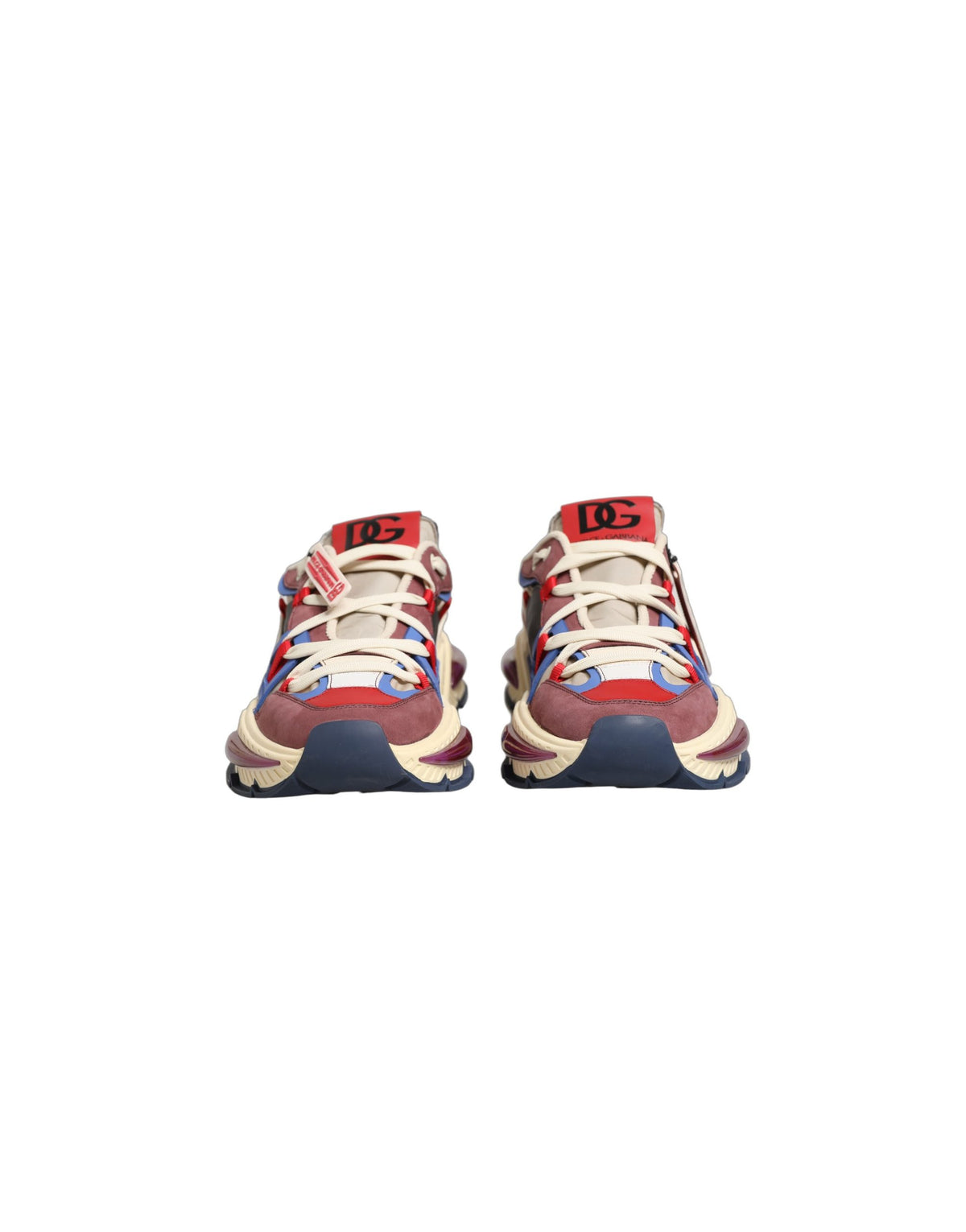 Dolce & Gabbana Airmaster Multicolor Low Top Sneakers for Men