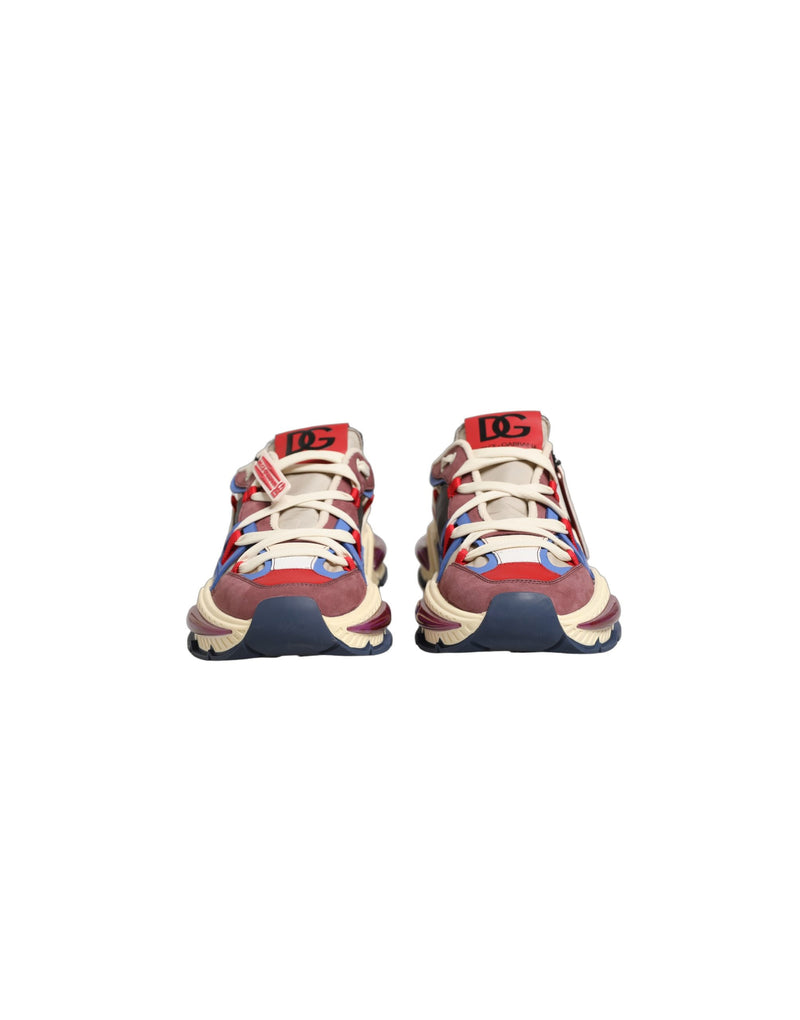 Dolce & Gabbana Airmaster Multicolor Low Top Sneakers for Men