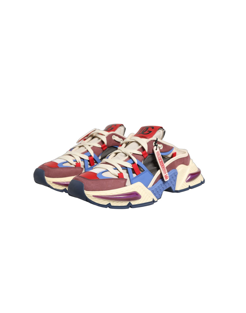 Dolce & Gabbana Airmaster Multicolor Low Top Sneakers for Men