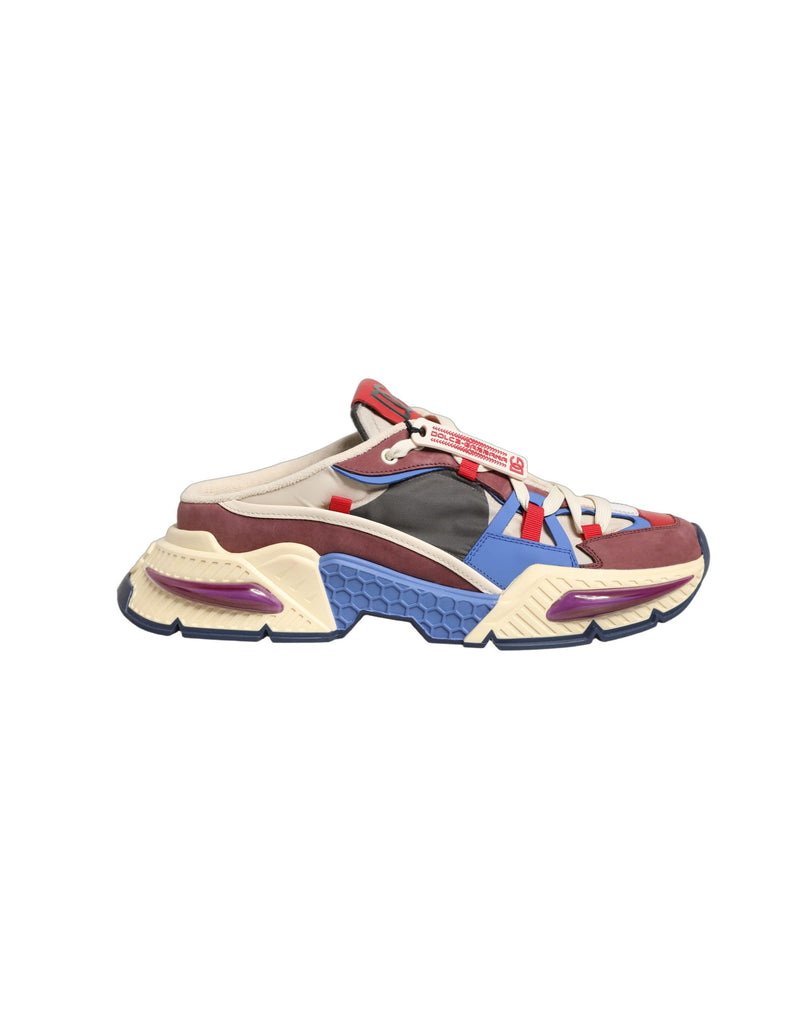 Dolce & Gabbana Airmaster Multicolor Low Top Sneakers for Men