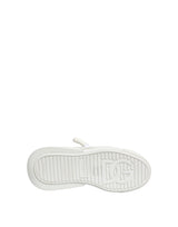 Dolce & Gabbana White Calfskin Leather Low Top Sneakers