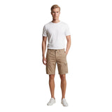 Lyle & Scott Beige Cotton Bermuda Shorts for Men