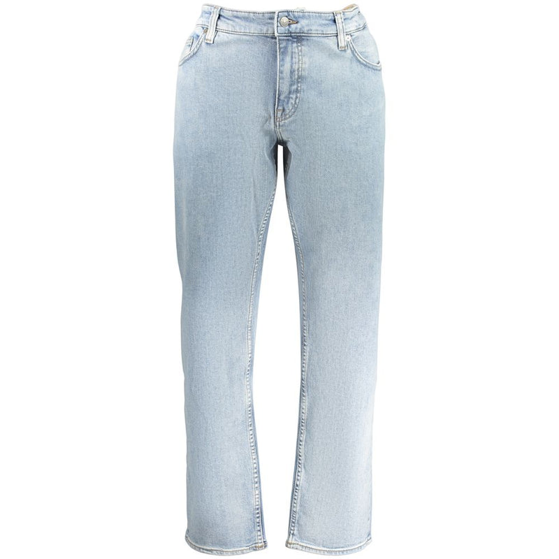 Hugo Boss Azzurro Cotone Homme Jeans Delaware Fit