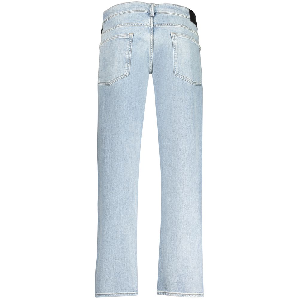 Hugo Boss Azzurro Cotone Homme Jeans Delaware Fit