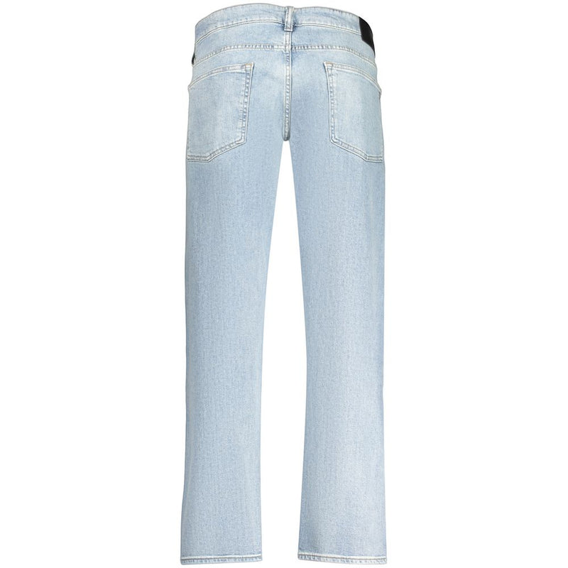 Hugo Boss Azzurro Cotone Homme Jeans Delaware Fit