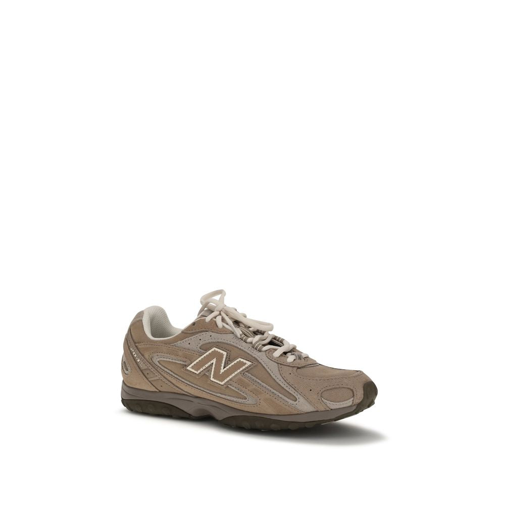 New Balance 204L Brown Calf Leather Athletic Sneakers for Women