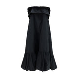 Saint Laurent Black Sleeveless Casual Dress for Women