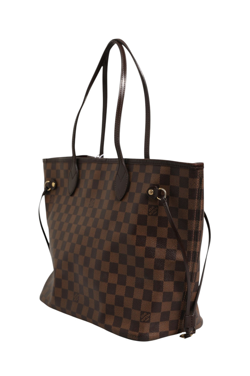Louis Vuitton Neverfull MM Damier Ebene - Sac à Main Élégant